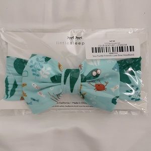 Little Sleepies Sea Turtle Friends Luxe Bow
